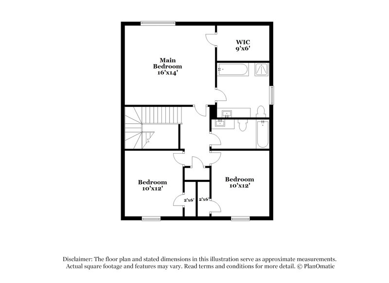 1,840/Mo, 19859 Hidden Shadow Ln Cypress, TX 77433 Floor Plan View 2