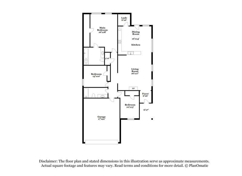2,015/Mo, 3322 Legends Mill Dr Spring, TX 77386 Floor Plan View