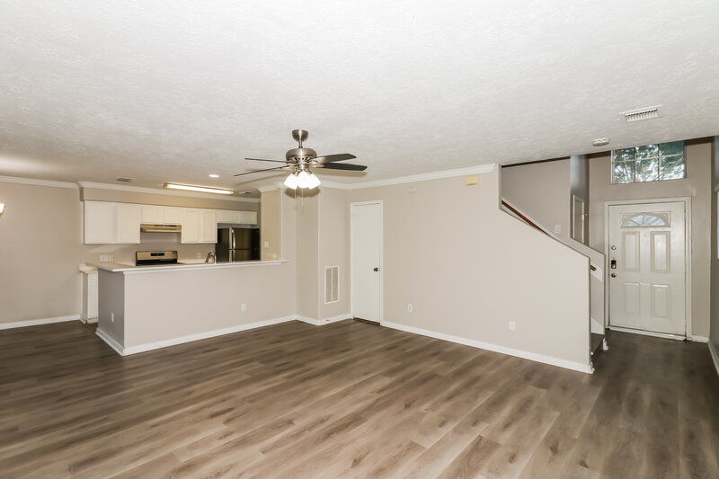 1,690/Mo, 8530 Wild Basin Dr Houston, TX 77088 Living Room View