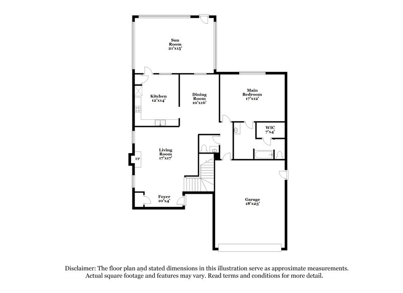 2,120/Mo, 10618 Plum Lake Dr Houston, TX 77065 Floor Plan View 2