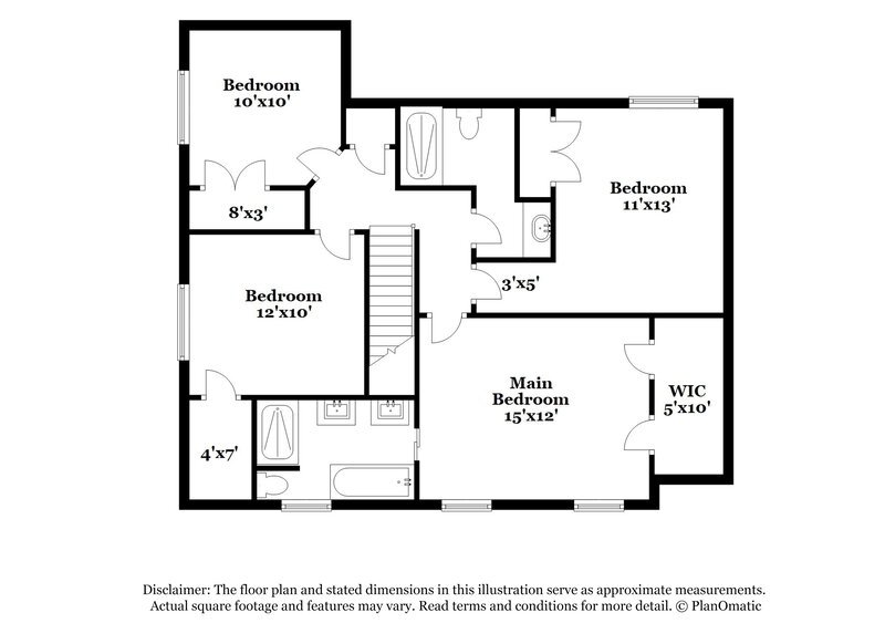2,365/Mo, 1030 Cascade Creek Dr Katy, TX 77450 Floor Plan View 2
