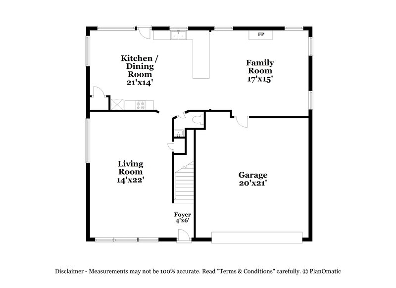 2,385/Mo, 19002 Dee Woods Dr Humble, TX 77346 Floor Plan View