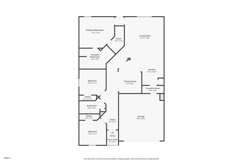 1,720/Mo, 4274 Medina River Loop Spring, TX 77386 Floor Plan View