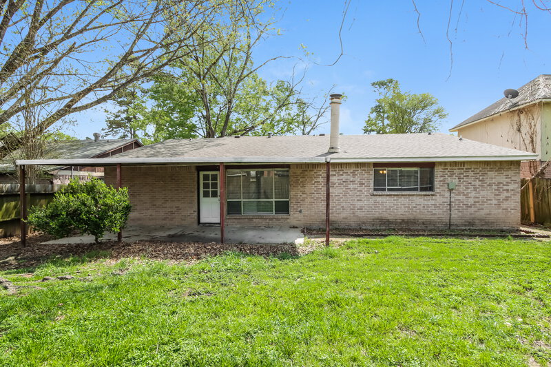 1,625/Mo, 4511 Chestergate Dr Spring, TX 77373 Rear View