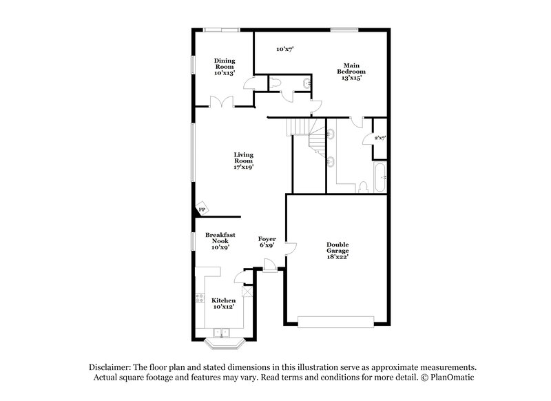 1,920/Mo, 3907 Ebury Dr Houston, TX 77066 Floorplan View