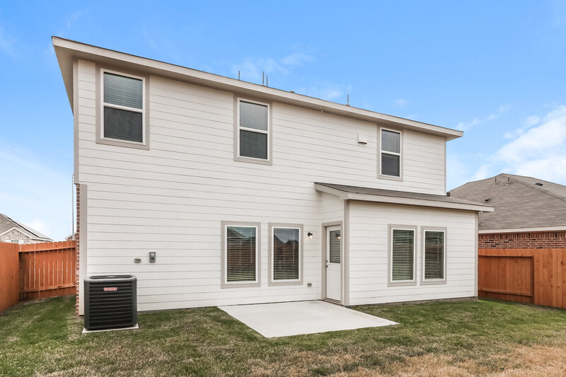 1,985/Mo, 413 Polly Grove Dr Katy, TX 77493 Rear View