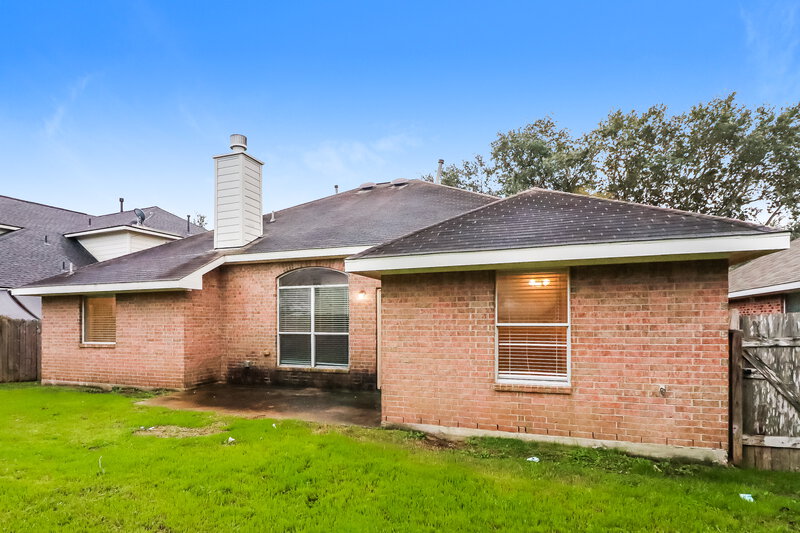 1,815/Mo, 19718 Diamond Hills Ln Katy, TX 77449 Rear View