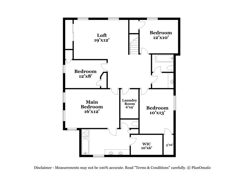 2,685/Mo, 3338 Barkers Crossing Ave Houston, TX 77084 Floor Plan View