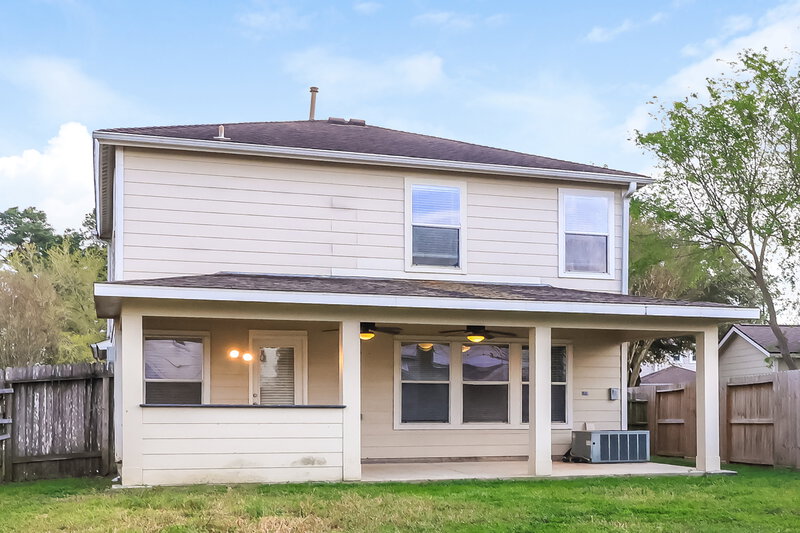 2,085/Mo, 6418 Lily Hollow Ct Spring, TX 77379 Rear View