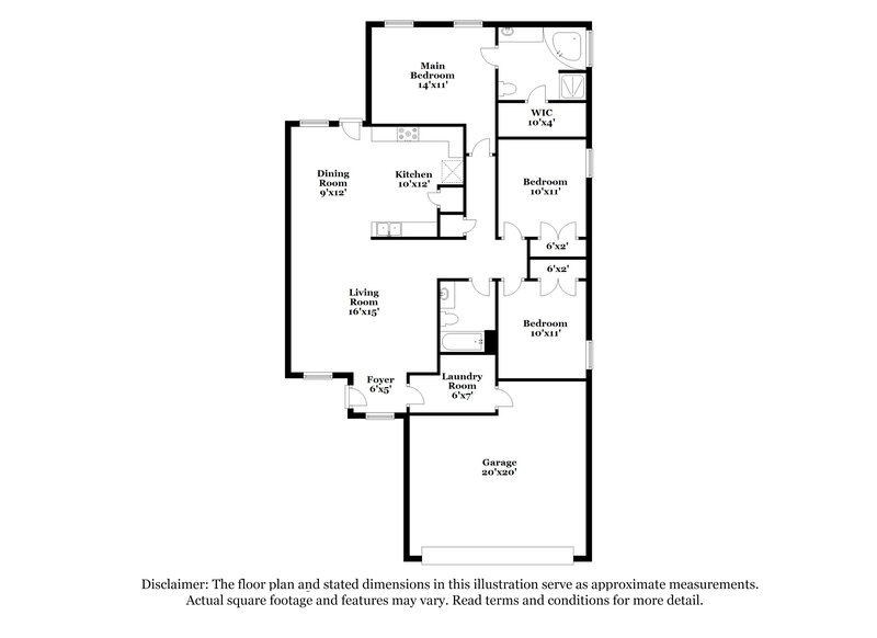 1,880/Mo, 4303 Nueces River Loop Spring, TX 77386 Floor Plan View