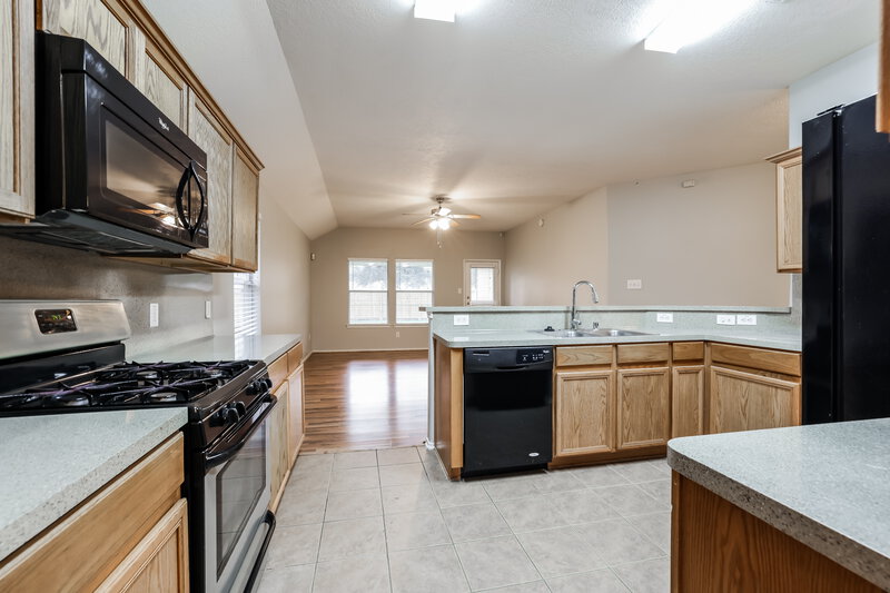 1,880/Mo, 14139 Willow Mountain Ln Houston, TX 77047 Kitchen View 2