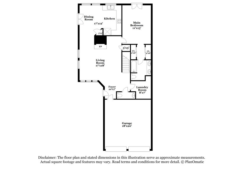 1,840/Mo, 7715 Springville Dr Houston, TX 77095 Floor Plan View