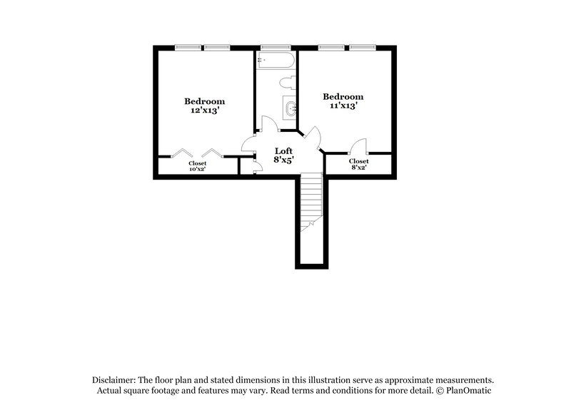 1,840/Mo, 7715 Springville Dr Houston, TX 77095 Floor Plan View 2