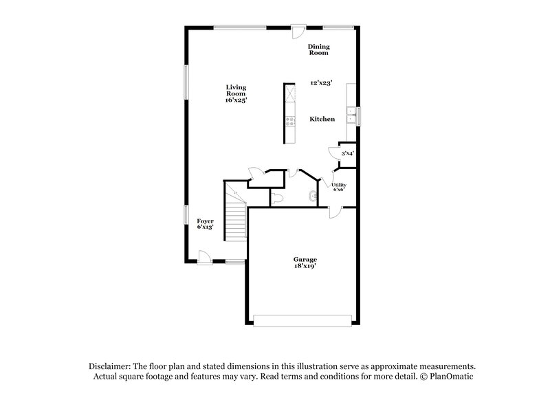2,075/Mo, 19246 Cypress Peak Ln Katy, TX 77449 Floor Plan View