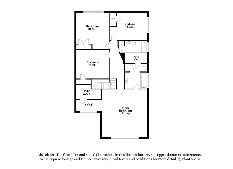 2,075/Mo, 19246 Cypress Peak Ln Katy, TX 77449 Floor Plan View 2
