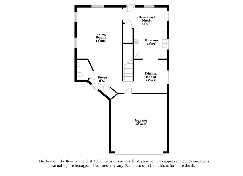 1,840/Mo, 33306 Cottonwood Bnd Magnolia, TX 77354 Floor Plan View