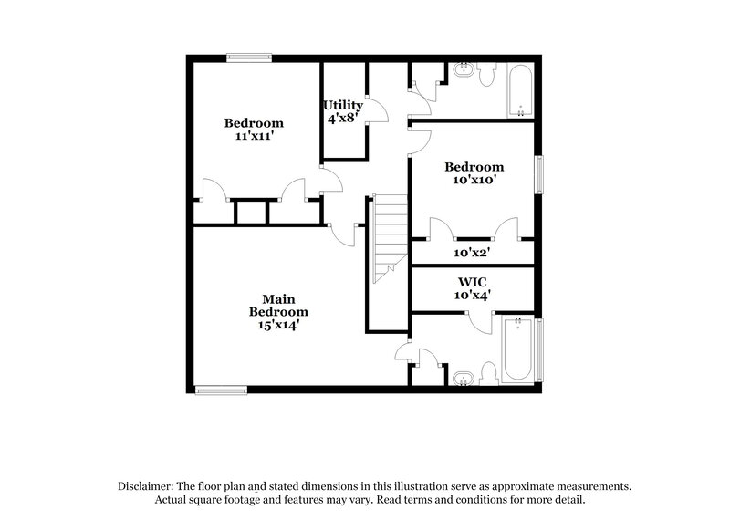 1,840/Mo, 33306 Cottonwood Bnd Magnolia, TX 77354 Floor Plan View 2