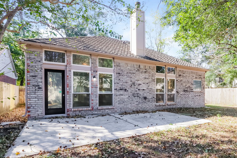 1,780/Mo, 5014 Otter Peak Dr Kingwood, TX 77345 Rear View