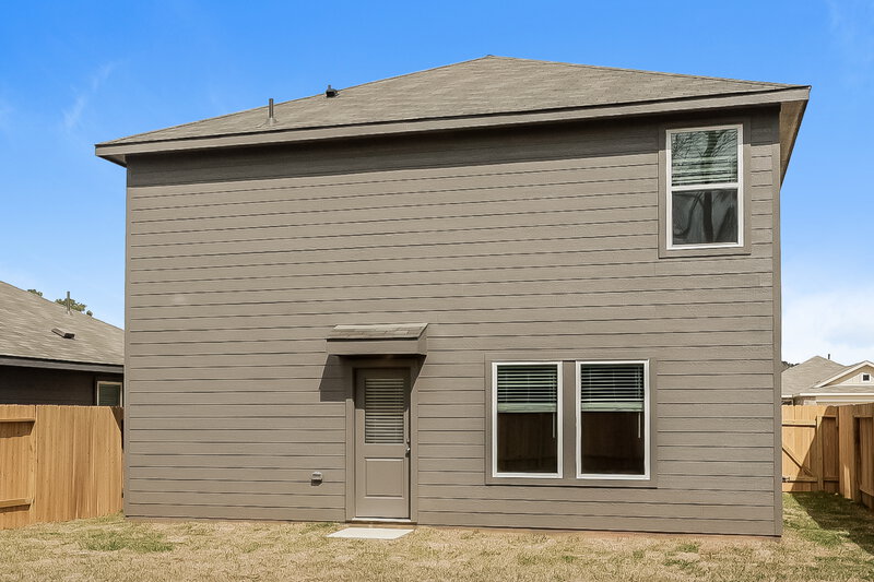 1,700/Mo, 1543 Sunset Ridge Dr Conroe, TX 77303 Rear View