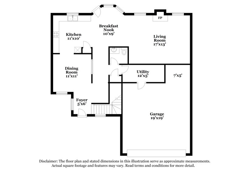 2,010/Mo, 19715 River Pointe Ln Katy, TX 77449 Floor Plan View