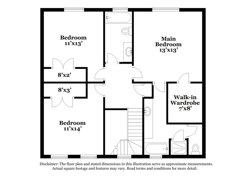 2,010/Mo, 19715 River Pointe Ln Katy, TX 77449 Floor Plan View 2