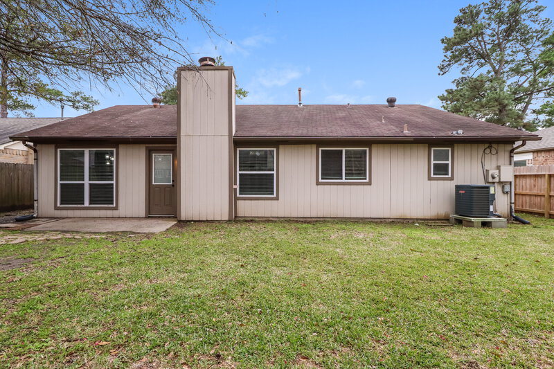 1,785/Mo, 4103 Algernon Dr Spring, TX 77373 Rear View