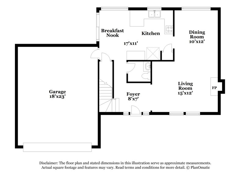 1,945/Mo, 22802 Braken Manor Ln Katy, TX 77449 Floor Plan View