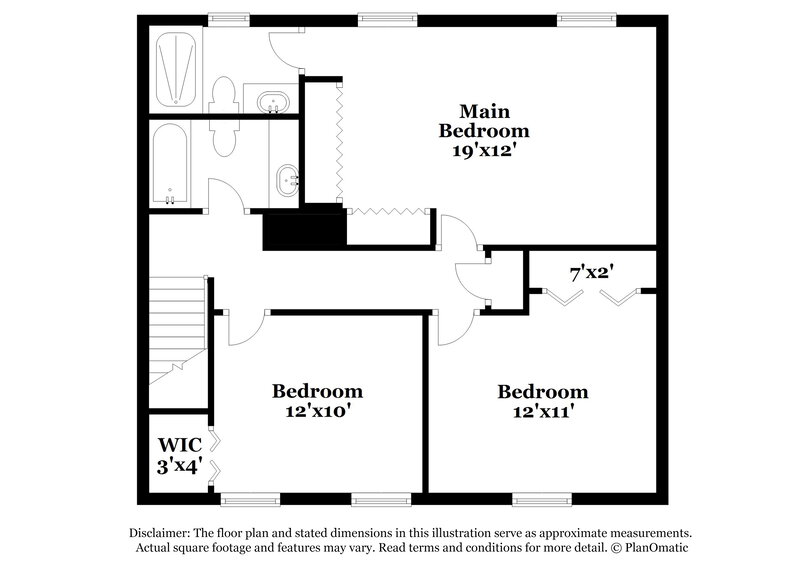 1,945/Mo, 22802 Braken Manor Ln Katy, TX 77449 Floor Plan View 2