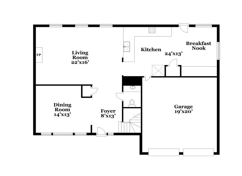 2,315/Mo, 16314 Sylvan Dale Dr Humble, TX 77346 Floor Plan View