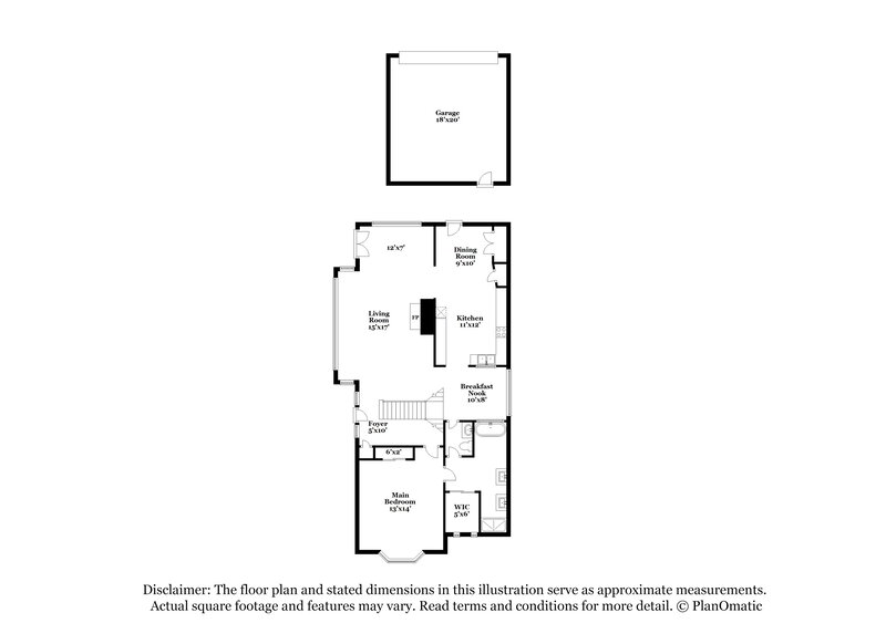 1,960/Mo, 6637 Queensclub Dr Houston, TX 77069 Floor Plan View