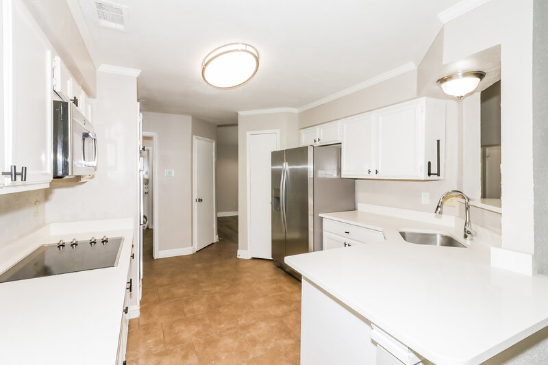2,130/Mo, 8530 Sunny Ridge Dr Houston, TX 77095 Kitchen View