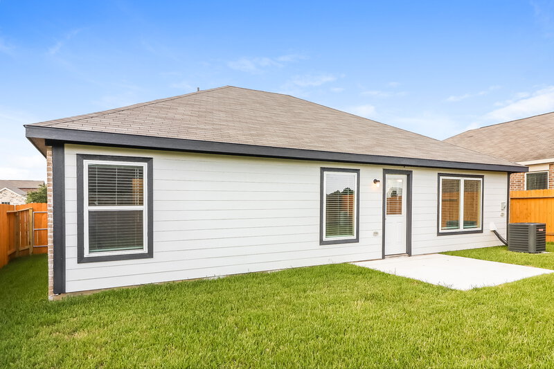 1,850/Mo, 198 Emma Rose Dr Katy, TX 77493 Rear View 2