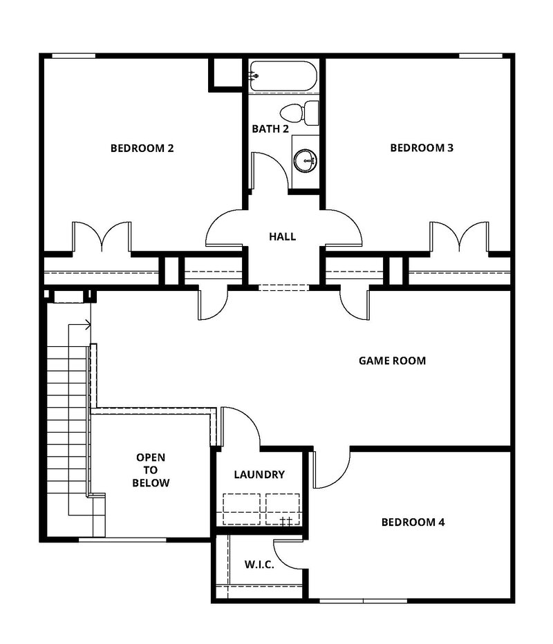 2,135/Mo, 15652 Plum Brook Dr Conroe, TX 77303 Floorplan View