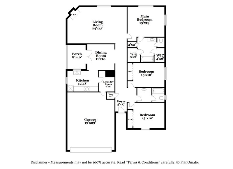 1,970/Mo, 3114 Timberlark Dr Kingwood, TX 77339 Floor Plan View