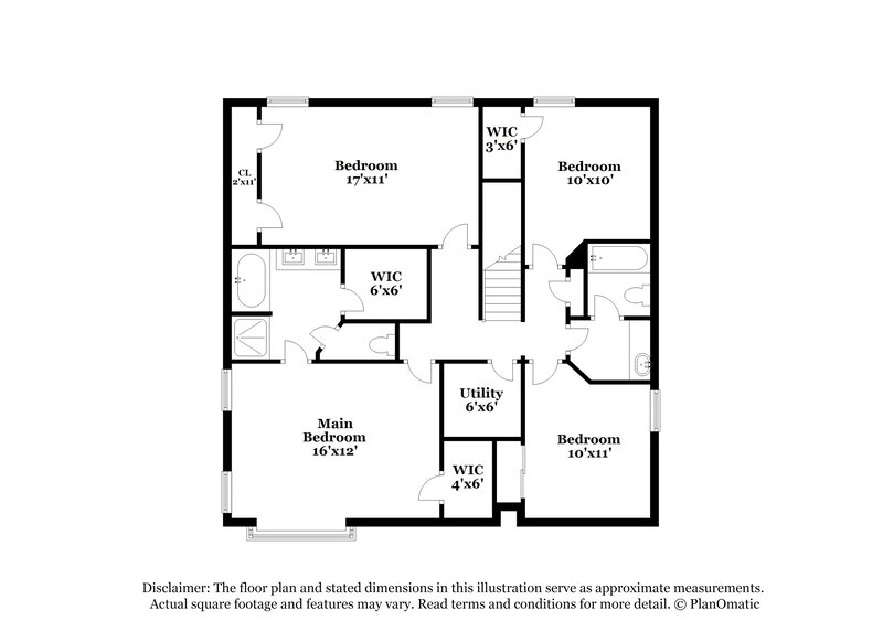 1,925/Mo, 9858 Wing St Conroe, TX 77385 Floor Plan View 2