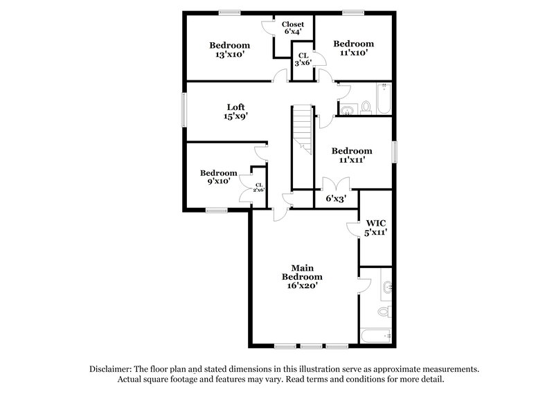 2,280/Mo, 12451 Sterlingstone Dr Houston, TX 77066 Floor Plan View 2