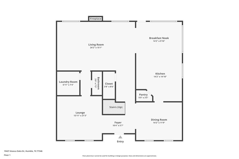 3,080/Mo, 19427 Atasca Oaks Dr Humble, TX 77346 Floor Plan View