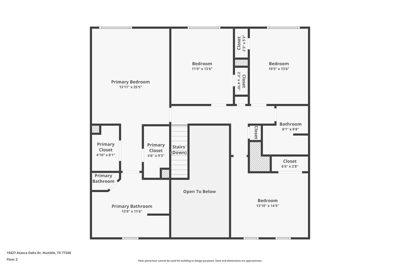 3,080/Mo, 19427 Atasca Oaks Dr Humble, TX 77346 Floor Plan View 2