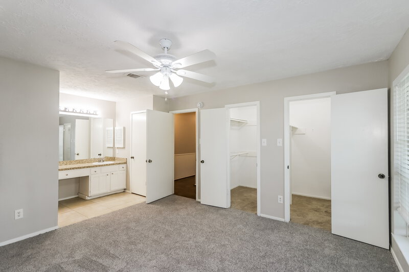 1,965/Mo, 7311 Skybright Ln Houston, TX 77095 Main Bedroom View 2