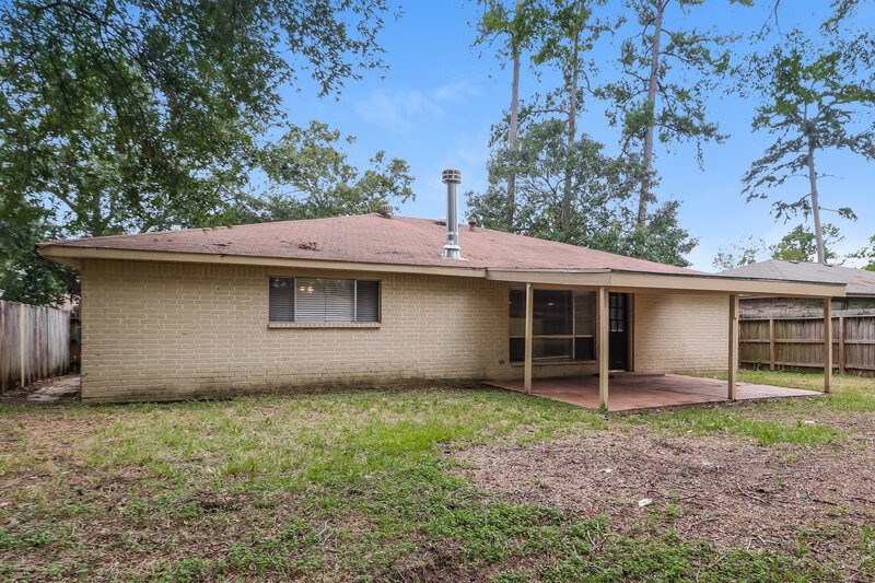 1,780/Mo, 4419 Burkegate Dr Spring, TX 77373 Rear View