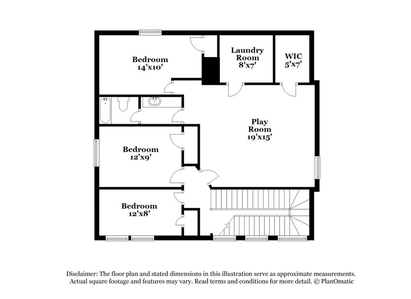 2,205/Mo, 7434 Rabbitt Rdg Missouri City, TX 77459 Floor Plan View 2