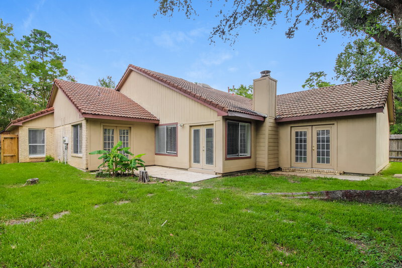 1,985/Mo, 3635 Lost Oak Dr Spring, TX 77388 Rear View