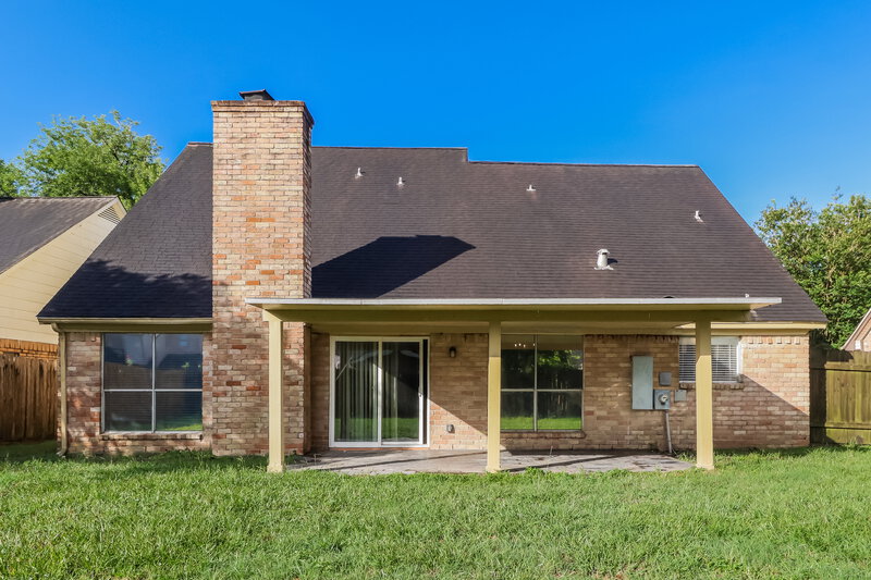 2,170/Mo, 11906 Swan Creek Dr Houston, TX 77065 Rear View