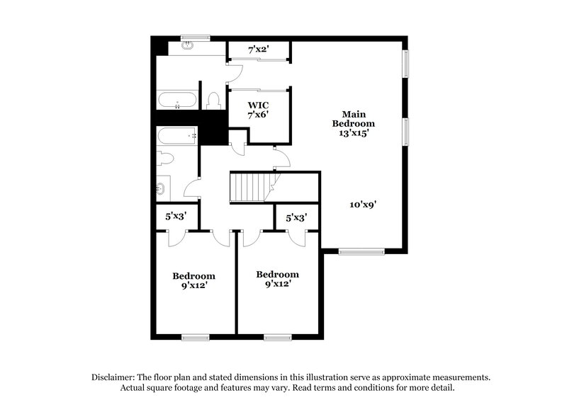 1,905/Mo, 16519 Shrub Oak Dr Humble, TX 77396 Floor Plan View 2