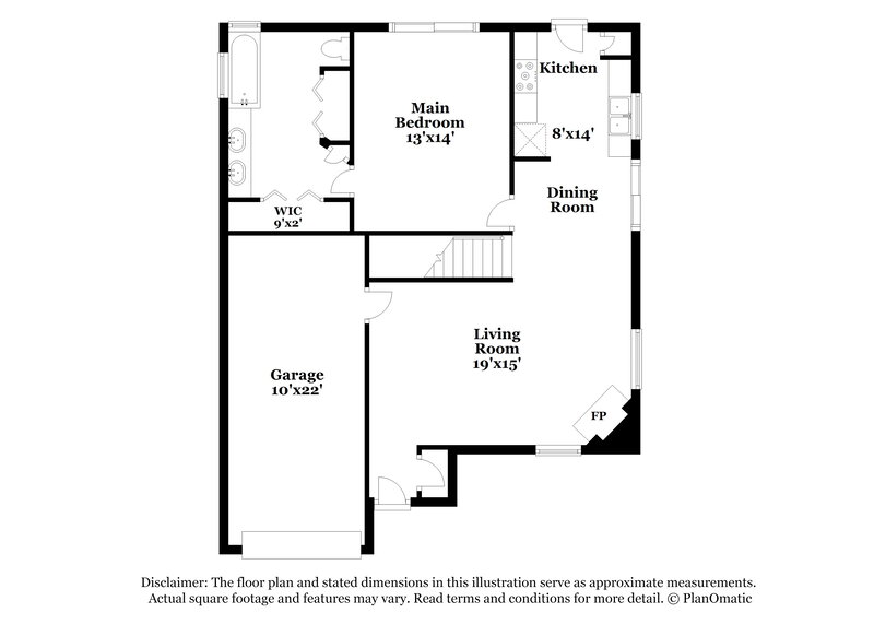 1,665/Mo, 15158 Sheffield Terrace Channelview, TX 77530 Floor Plan View