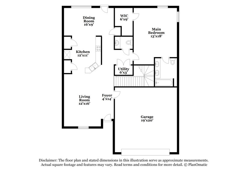 2,080/Mo, 915 Gulf Court Rosenberg, TX 77471 Floor Plan View