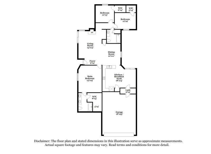 1,860/Mo, 10730 Buffalo Bend Drive houston, TX 77064 Floorplan View