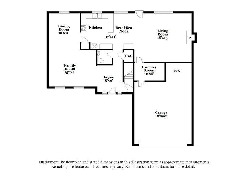 2,355/Mo, 18919 Oakway Dr Humble, TX 77346 Floor Plan View