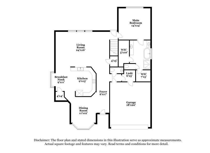 2,545/Mo, 2406 Hannover Valley Court Spring, TX 77388 Floor Plan View