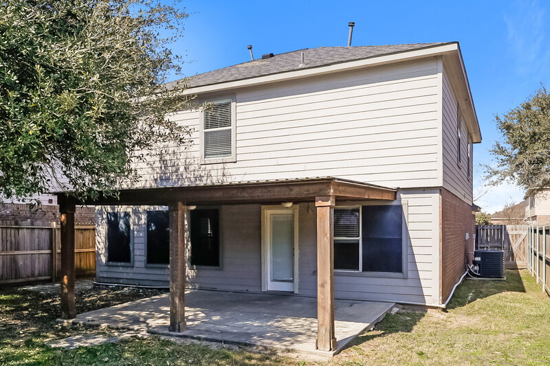 1,830/Mo, 7322 Fox Forest Trail Humble, TX 77338 Rear View